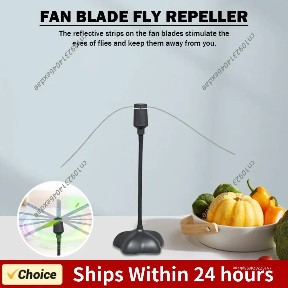 Automatic Pest Control Fan Portable Insect Killer Chemical-free Keep Flies Away Battery Powered Bugs Repellent Food Protector