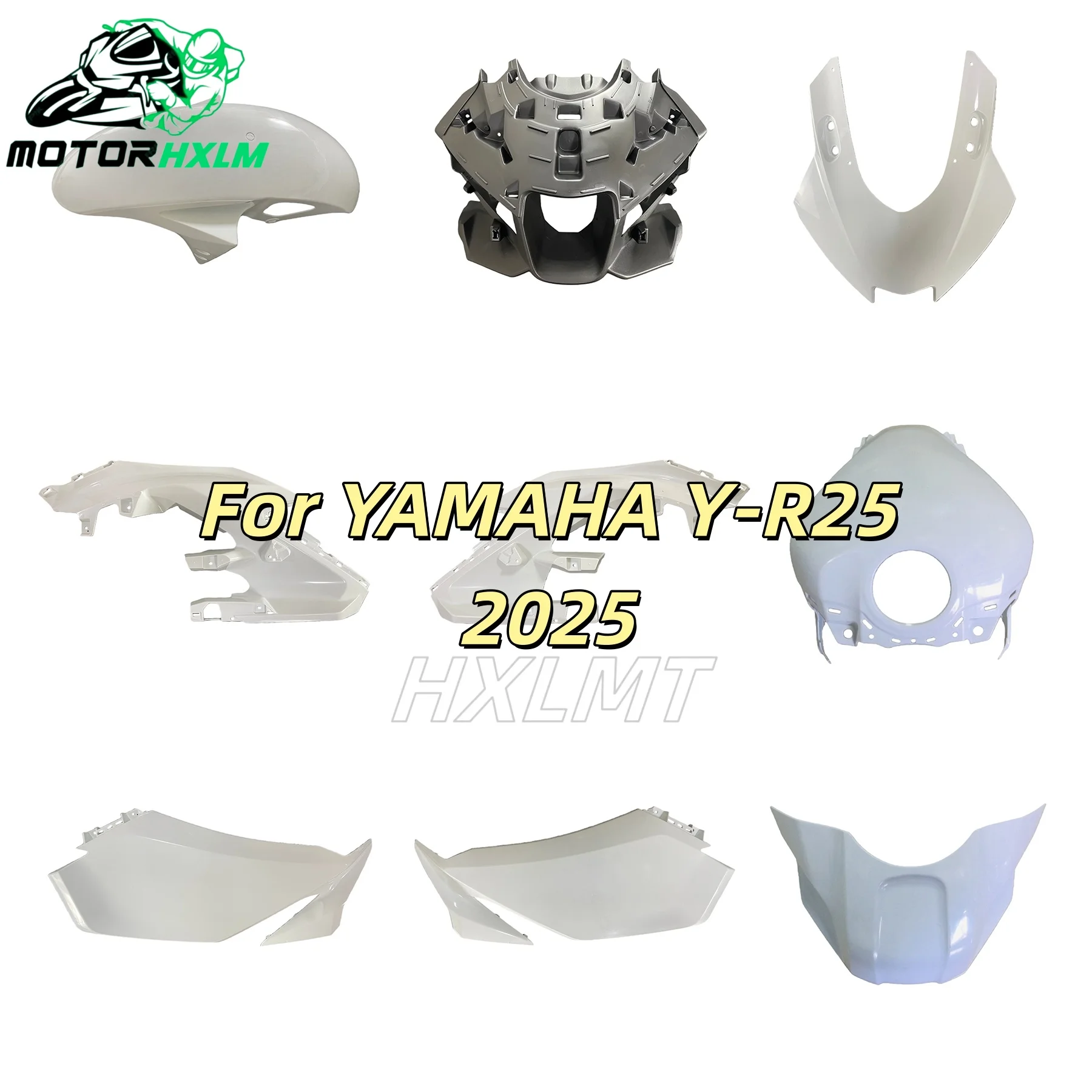 Unpainted Motorcycle Accessories For Yamaha YZF R3 25-26 YZF-R25 2025 2026 Bodywork Injection Mold Fairing kit