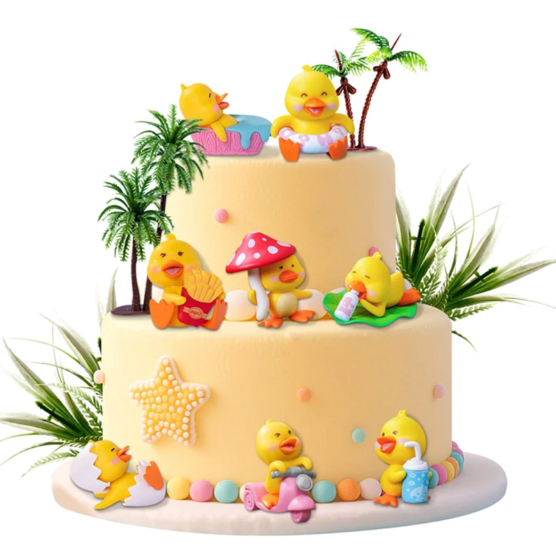 14PCS Duck Cake Top…