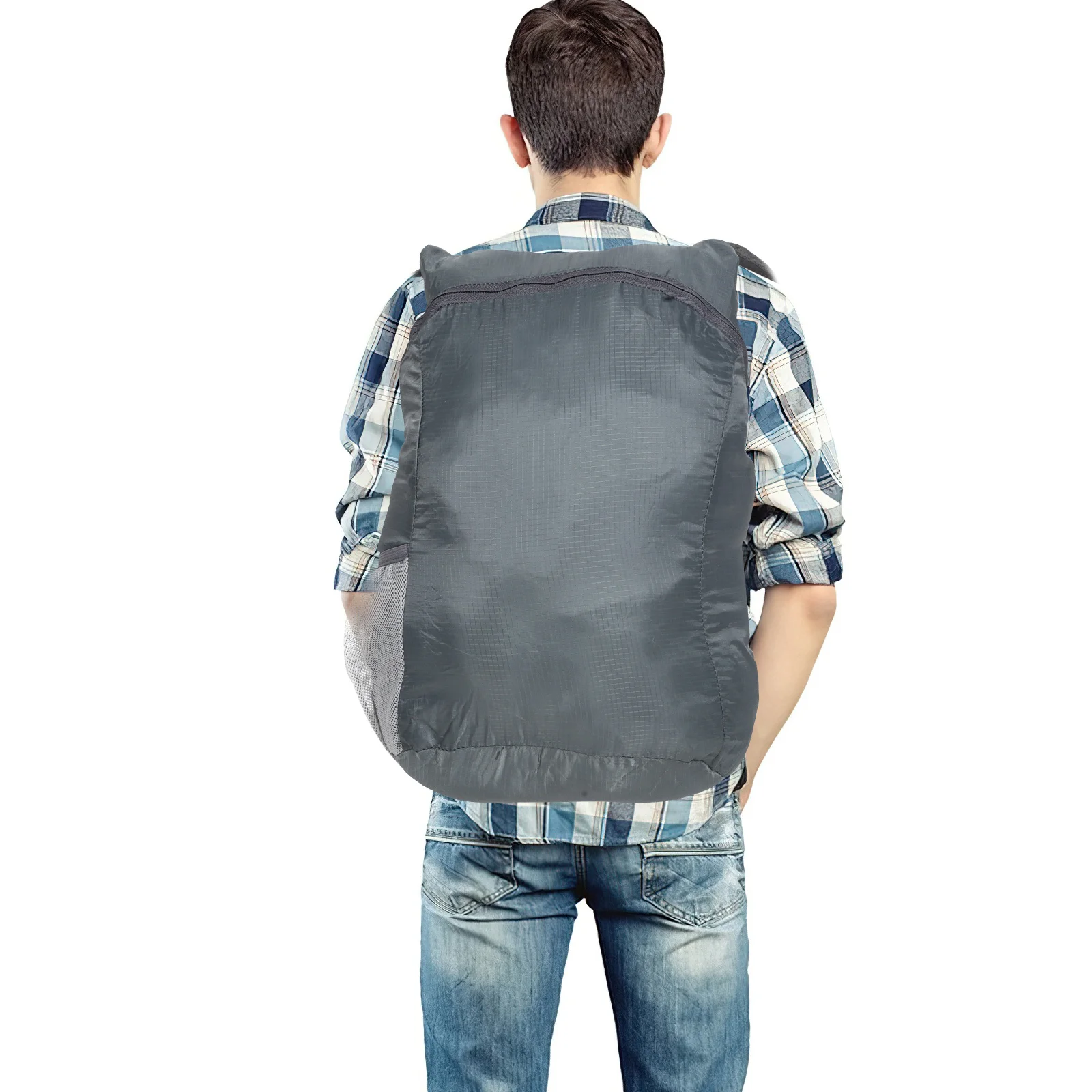 

Portable Foldable Backpack Large Capacity Lightweight Nylon Daypack for Outdoor Sports Travel Hiking Unisex Style