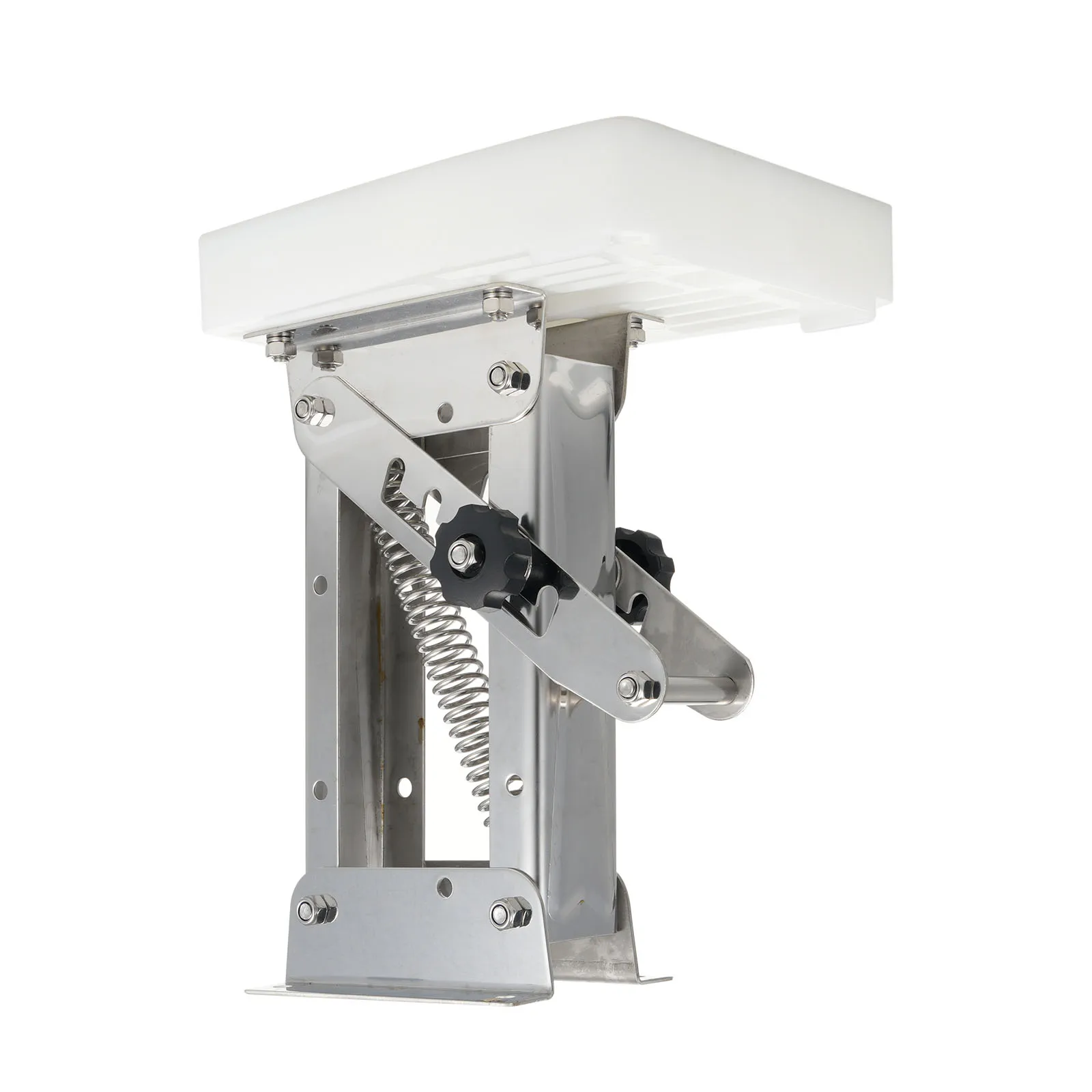for Boat, 304 Stainless Steel Outboard Engine Support Up to 7.5HP -20HP 2 Stroke Outboard Motor Bracket Kicker