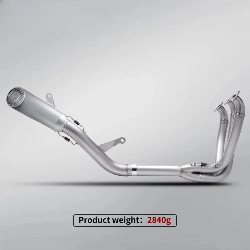 New for Speed Triple 1200 RS Stainless Steel Motorcycle Exhaust System Full Section Modification Front Pipe for 2