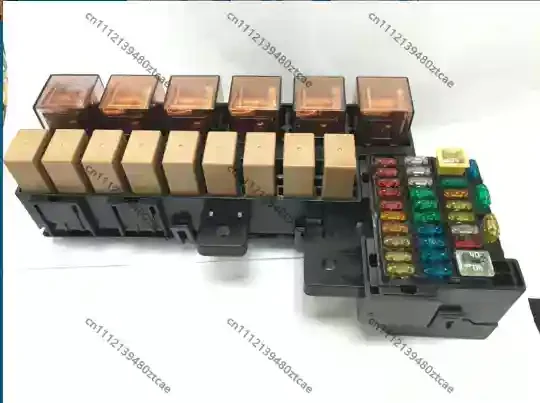 Switch Controlled 28 Way Power Distribution Assembly 15 Built-in Relays Fuse Box Switch Control Module