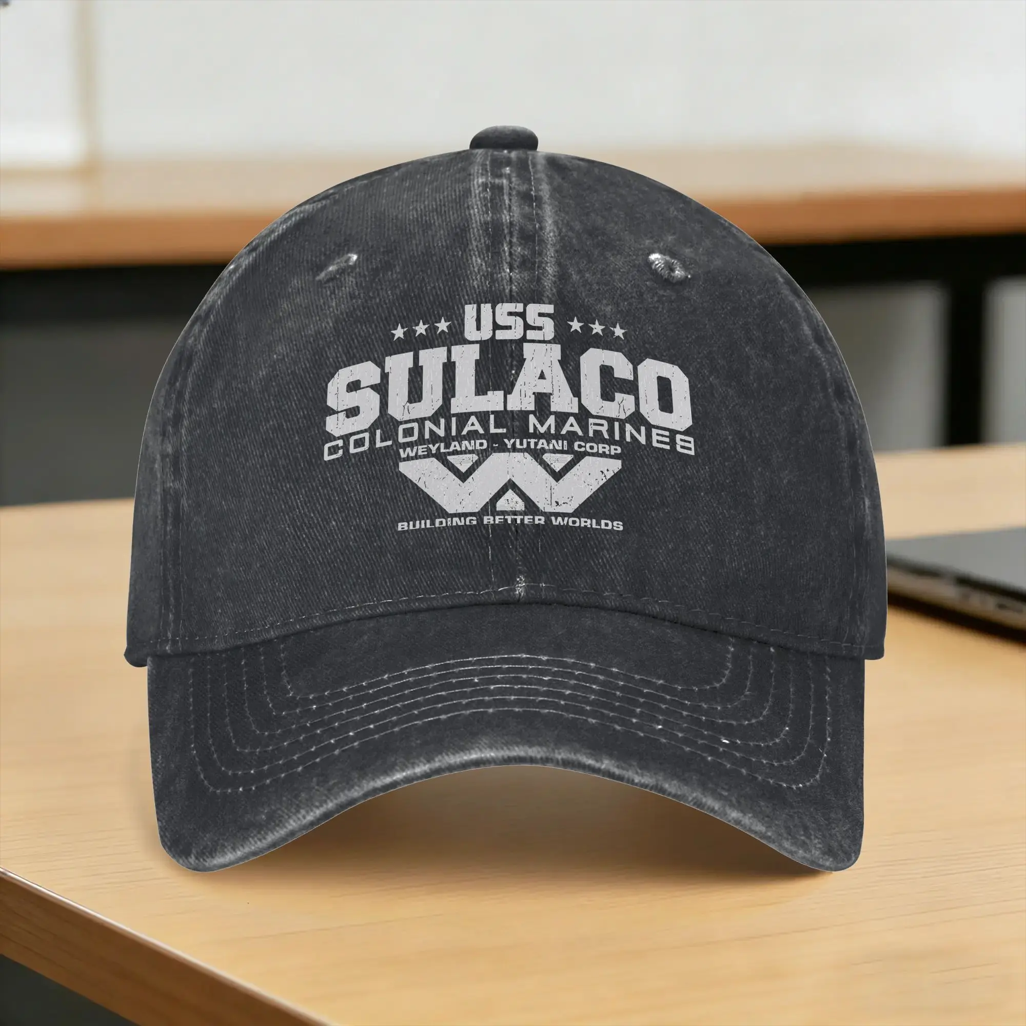 Jeans USCSS Nostromo Alien Sulaco Colonial Marines Aliens Casual Baseball Cap  Running Hippie Adult y2k Cute Snapback Cap