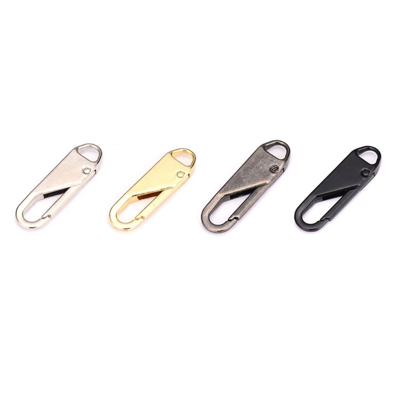 1PC Zipper Pull Replacement Repair Slider Pull Tab Universal Fixer Metal Zippers for Head Dropshipping