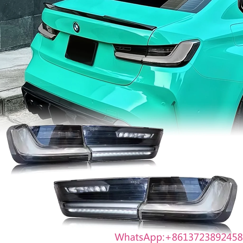 

Auto Parts 2019-2024 G20 M340i G28 G80 M340 Clear Turn Signal Dynamic Car Rear Lamp Taillights for BMW 3 Series Taillights