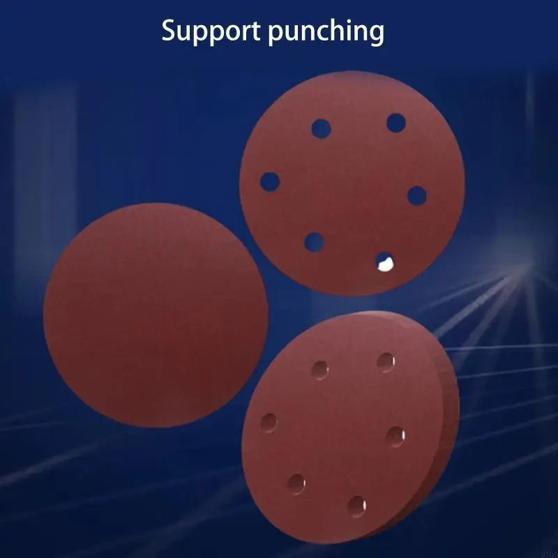 97QD SANDING DISC MESH SANDING 60 80 100 120 GRIT سهلة الاستخدام دائمة