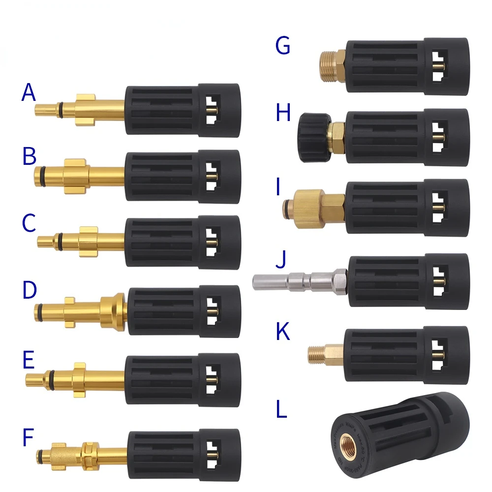 Pressure Washer Connector Adapter for Connect AR/Interskol/Lavor/Bosche/Huter/M22 Lance Wand to Karcher Water Gun Female Adapter