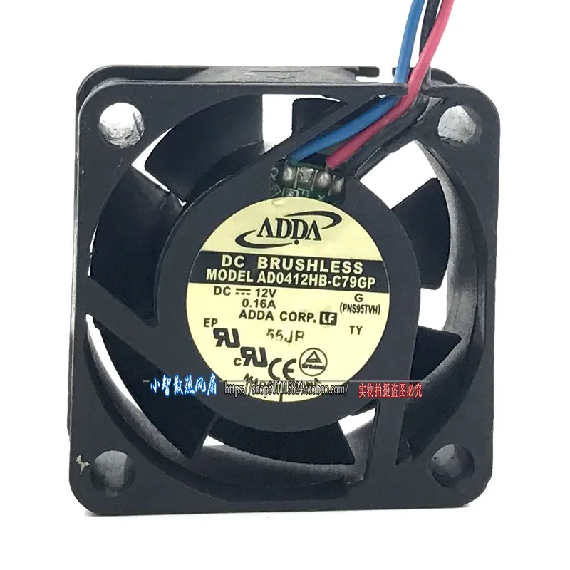 ORIGINAL AD0412HB-C79GP 12V 4020 40*40*20mm KIPAS PENDINGIN RADIATOR BARU