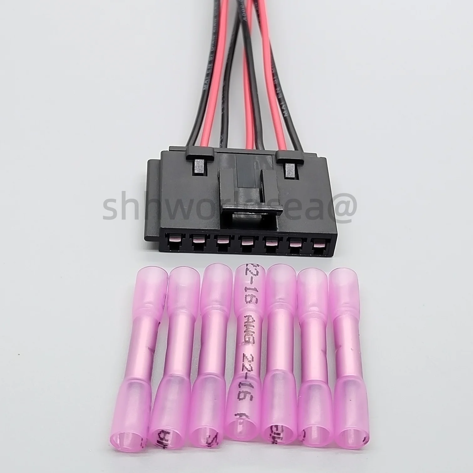 shhworldsea 7Pin 3.5mm  car accessory 12052854 Automobile Air Conditioning Fan Resistance Wire Harness Unsealed Socket