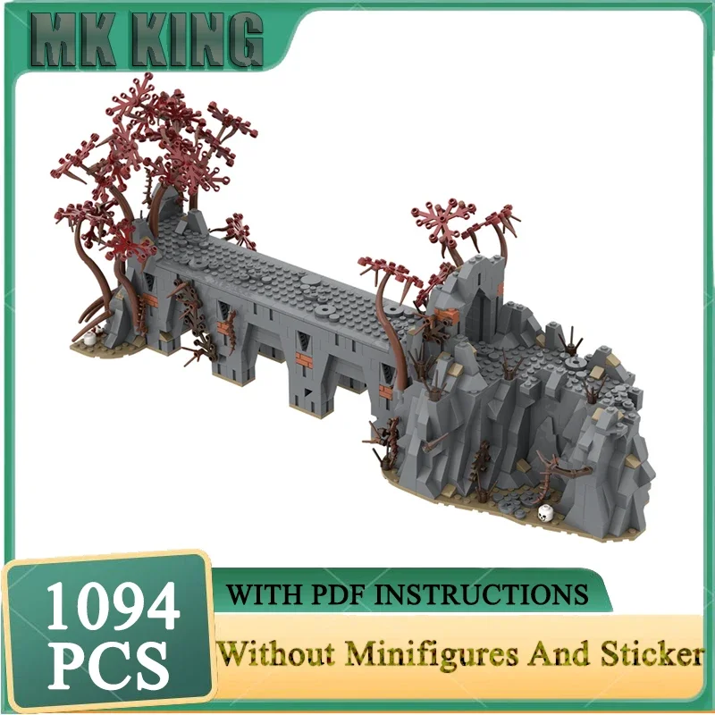 

Magical Rings Moc Building Bricks Dark Magic Mountain Technology Modular Blocks Gifts Christmas Toys DIY Sets Assembly