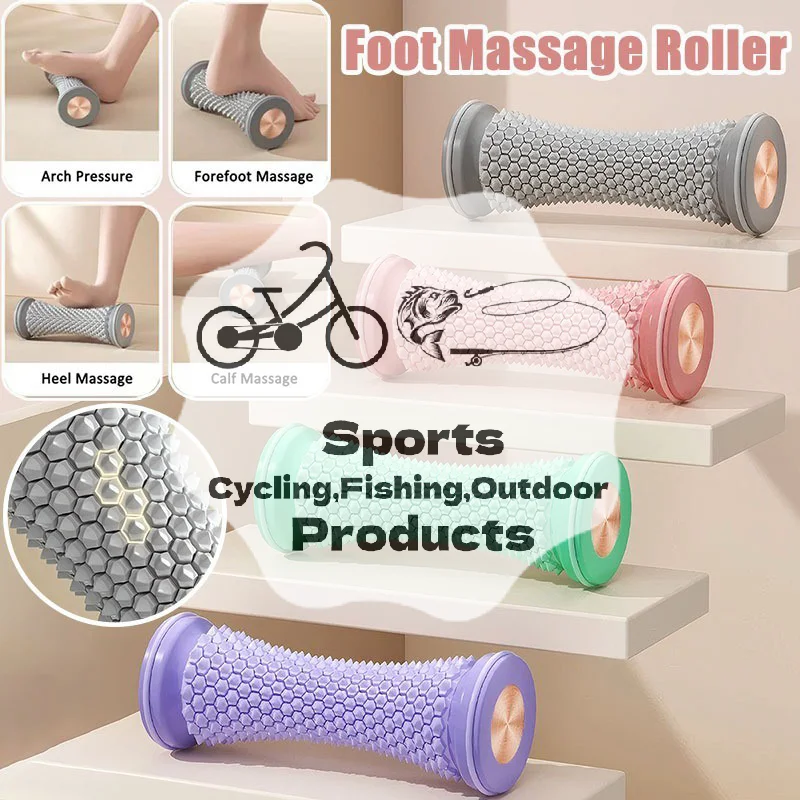 Plantar Fasciitis Ball Muscle Relaxation Foot Massage Roller Meridian Stimulator Tool Yoga Massage Ball Muscle Relax Care