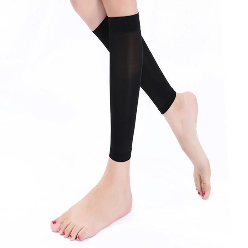 Varicose Compression Stocking Women Varicose Vein Fatigue Relief Leg Warmer Calf Sleeve Sock Elastic Fat Slim Tights Long Stocks