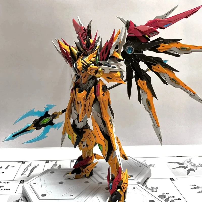 ชุดประกอบโมเดลหุ่นยนต์ MNP-XH01 Bai Qi รุ่น Original Mecha โครงเหล็ก ปีกขยับได้ ของเล่นอนิเมะ ตกแต่งโต๊ะทำงาน ของสะสม ของขวัญ