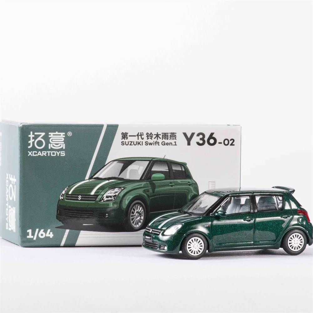 Xcartoys 1/64 SUZUKI Wagon-R SWIFT 1G Model Car Collection Alloy Diecast Toy Classic 1:64 Cars Vehicle For Teenagers Adults