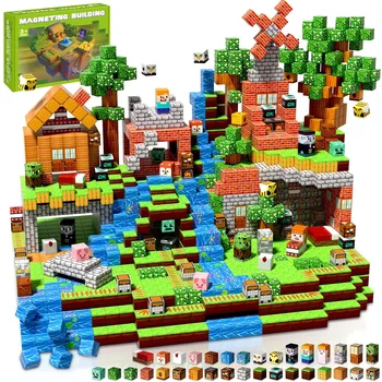 Magnetic Building Block Bricks 1