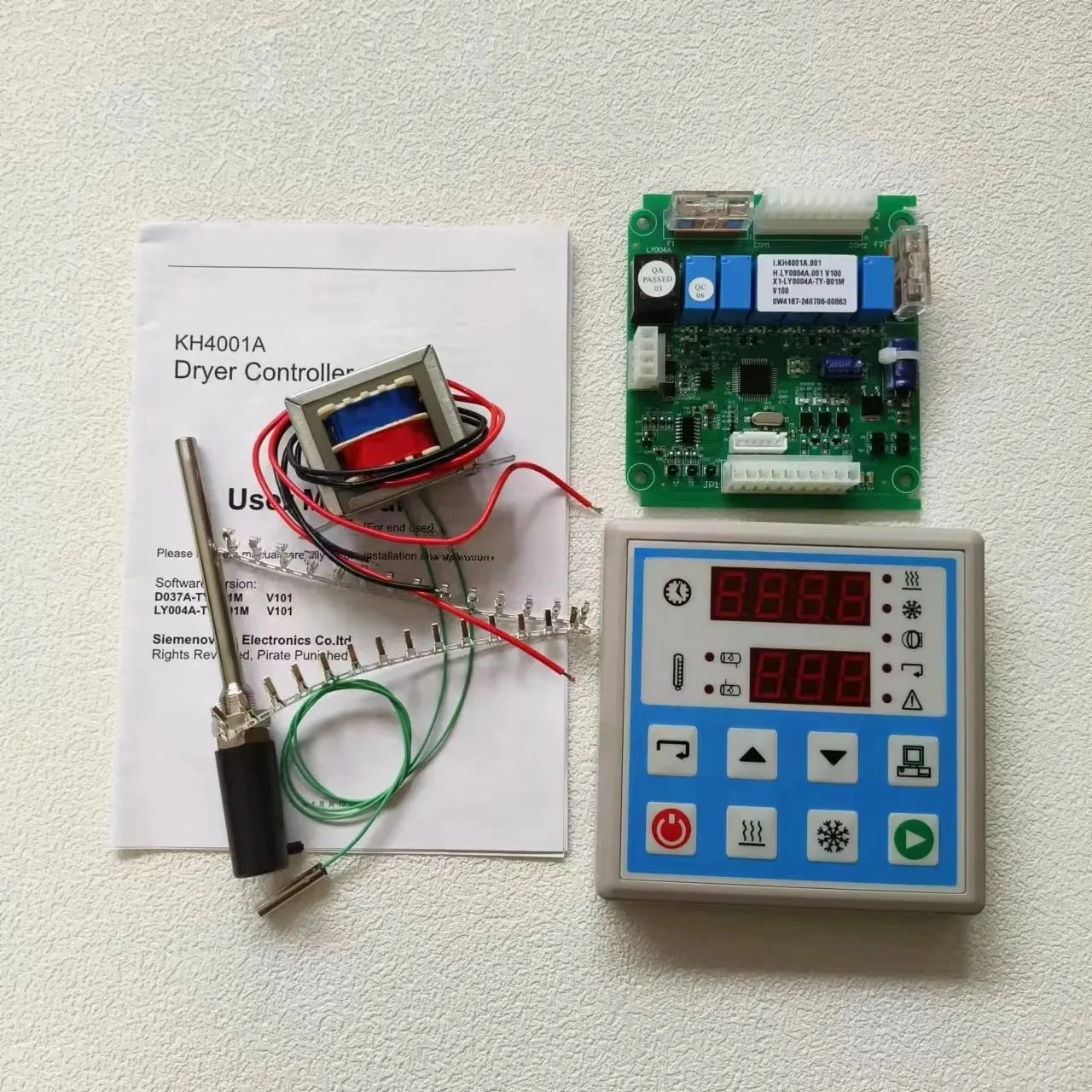 KH4001A Industrial Automatic Dryer Air-drying Dryer Button Operation Main Line Computer Board Controller Pcb Control Board