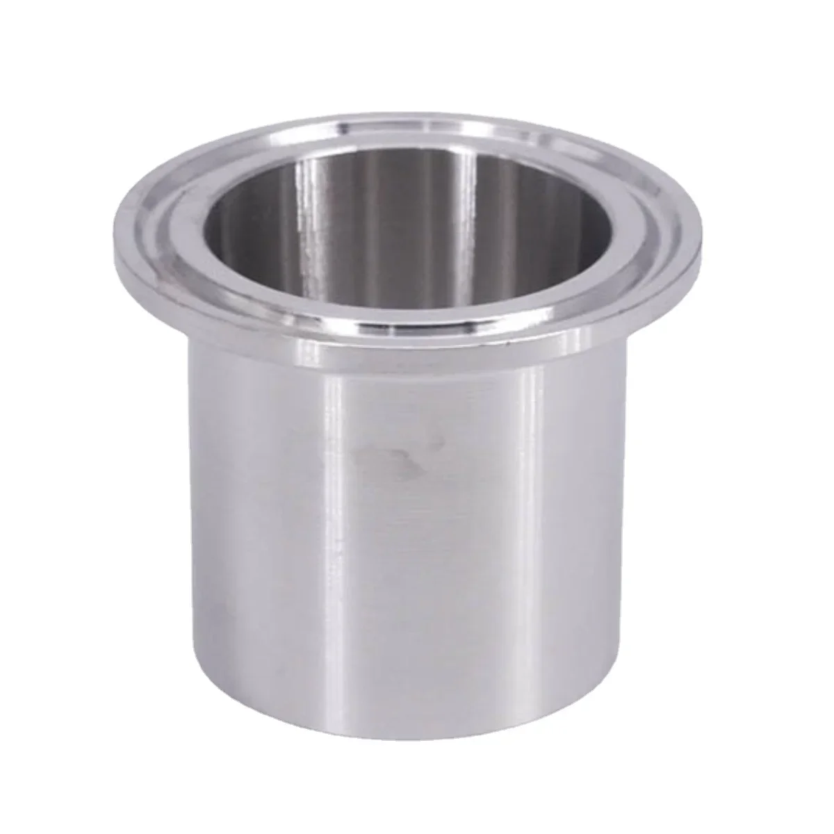 

3A 28.6/40mm Height 19/25/32/38/45/51/63/76/89/102/108mm Pipe OD Butt Weld 1.5"-4" Tri Clamp Ferrule SUS304 Sanitary Homebrew