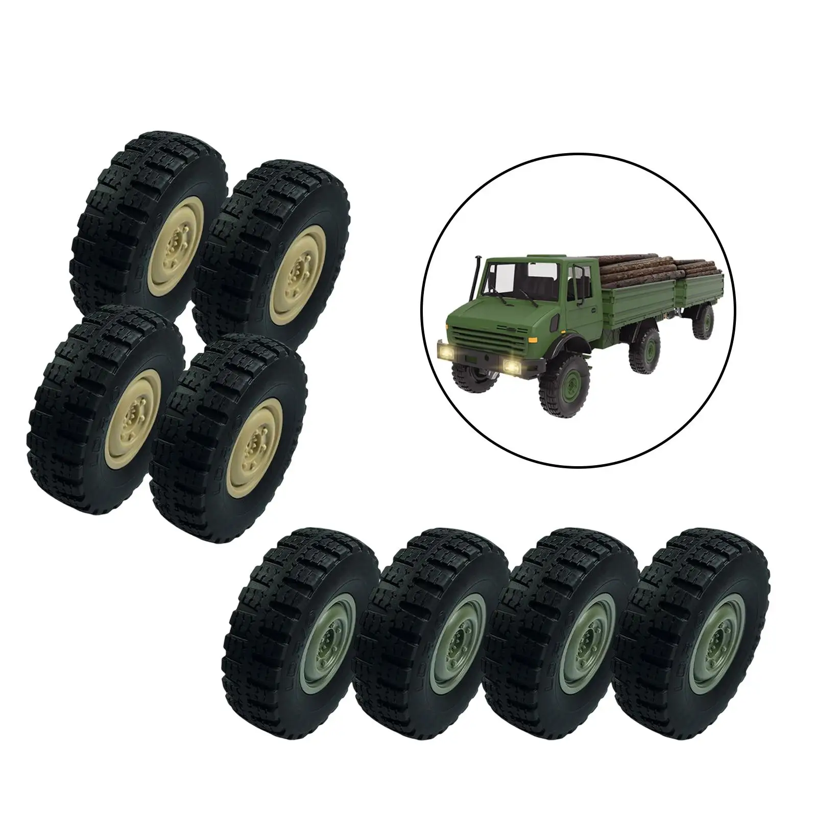 RC Car RC Tyre Upgrade Decoration Accs Upgrade for P06 Vehicle Hobby Model