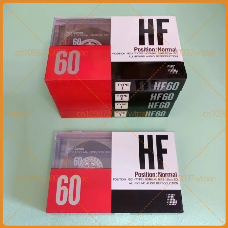 10pcs For Sony HF60 Blank Type‑I Audio Cassette Tape, Brand New Good Condition