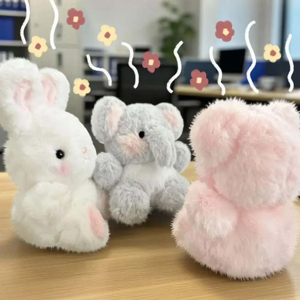 Duck Simulation Pig Plush Toy PP Cotton Standing Koala Plush Doll Stuffed Animal Lifelike Elephant Plush Doll Home Decor