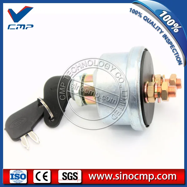 SINOCMP 7N-0718 7N0718 5A-3058 Two Wire Ignition Switch with 2 keys for Cat, 3 month warranty