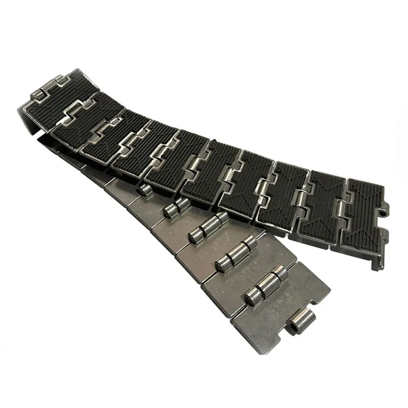 Direct Sales Of 812 Stainless Steel Flat-Top Straight-Running Chain Modules And Conveyor Belts