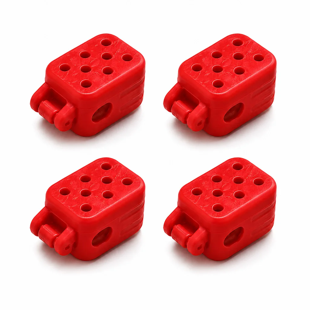 4pcs Red