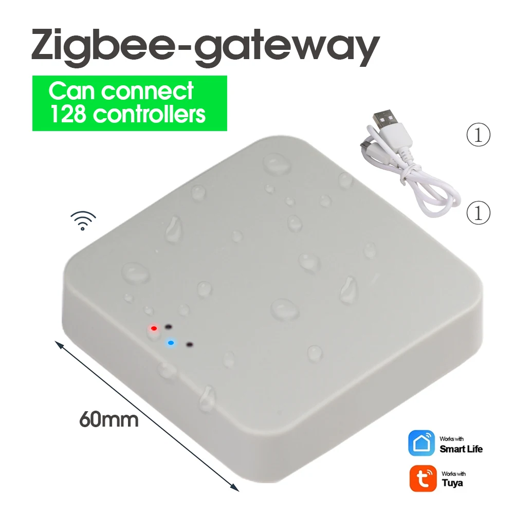 ZigBee WiFi Garden Home Irrigation Watering Timer Mobile Remote Controller Smart Hose Faucet Lawn Sprinkler Valve APP Control