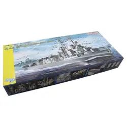 DRAGON 1046 1/350 US Navy Gearing Class Destroyer USS Chevalier DD-805 1945 Model Kit