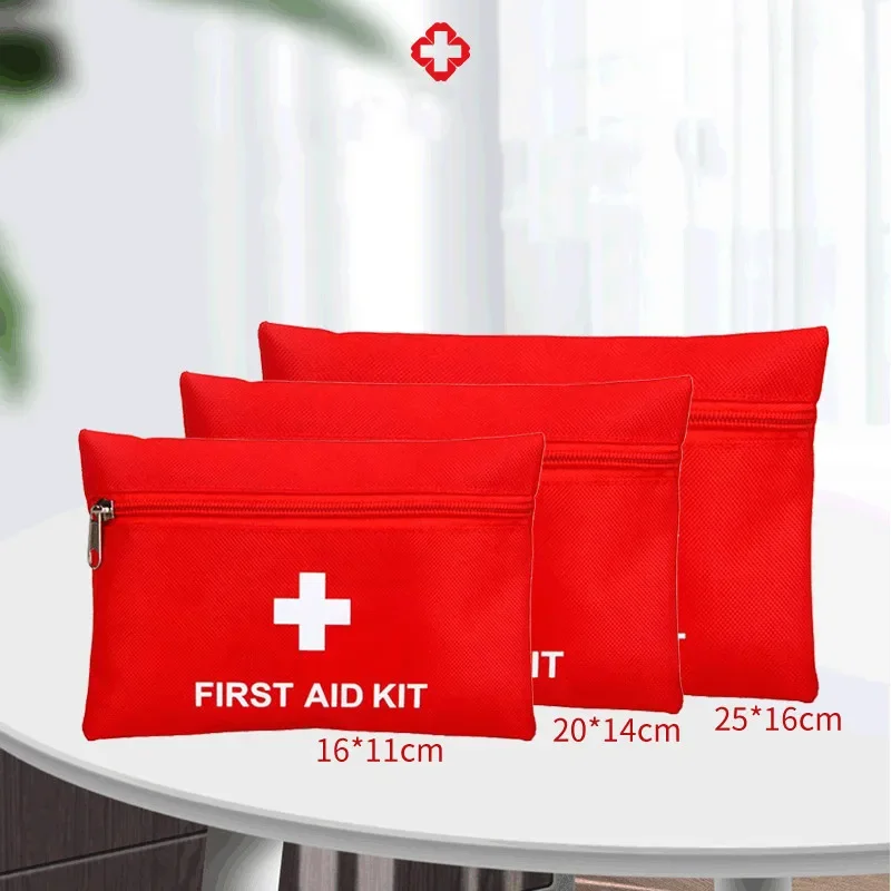 Home First Aid Supplies Storage Bags Travel Outdoor Emergency Campe Kits Waterproof Oxford Cloth Medical Supplies Organizer Pack