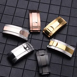 Watch buckle for rolex watch clasp 16mm 18mm silver  gold  rose gold  colors