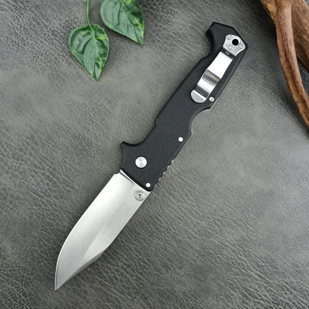 CD SR1 Folding Knife 8Cr14Mov Blade Nylon Fiber Handle EDC Outdoor Camping Survival Knives Kitchen Fruit Cutter Gift Tools