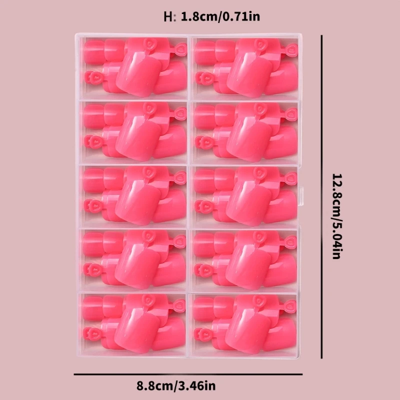 120 قطعة من أطراف أظافر الأكريليك اضغط على أظافر القدم الصناعية القصيرة المربعة للنساء E1YF