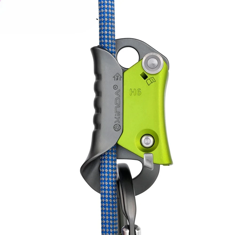 Handleless Hand Ascender, High-Altitude Work Climbing Equipment H6 Rope Climber for SRT & Rescue Gear