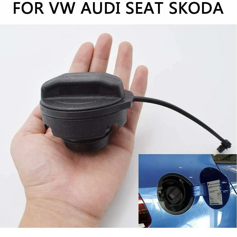 

Car Fuel Cap Tank Cover Petrol Diesel For VW CADDY PASSAT VENTO Golf Jetta Bora Polo Audi A4 OEM1J0201550A Car Accessories