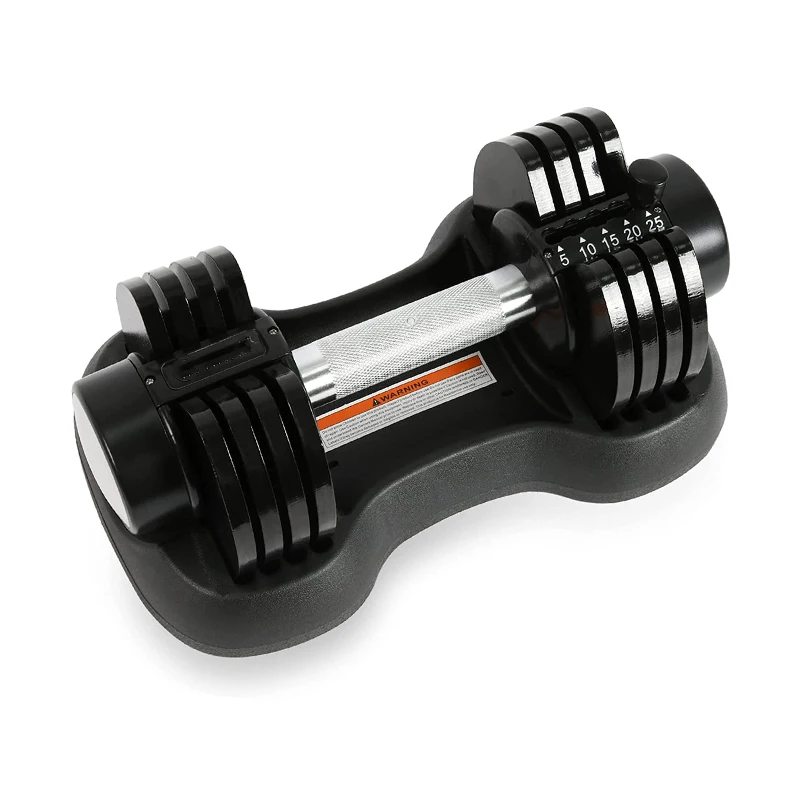 

Adjustable Dumbbell Set Black Fitness Equipment for Weight Lifting Iron Steel Cast Iron Material Training Durable Design