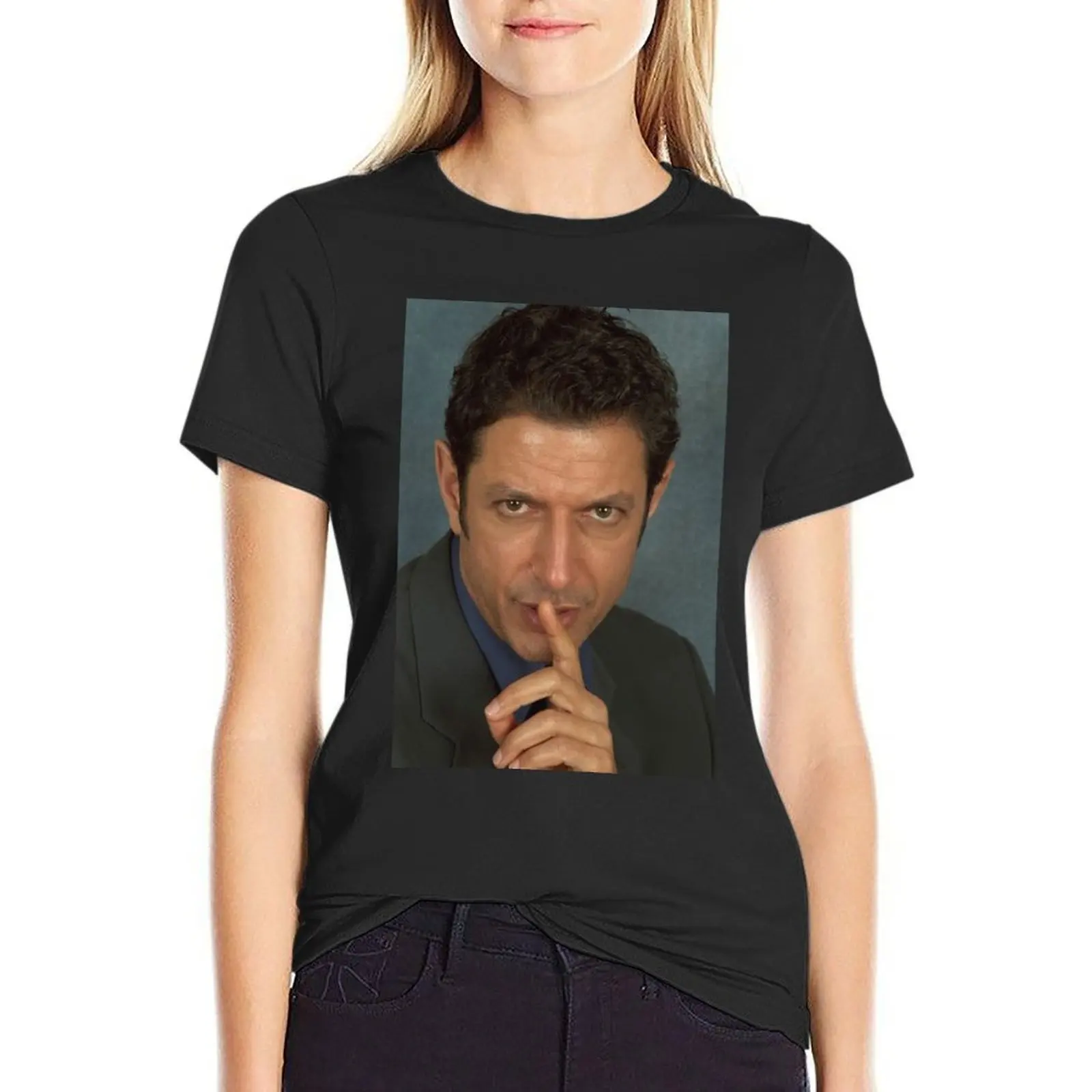 Jeff Goldblum T-Shirt Female clothing aesthetic clothes anime clothes t-shirt dress for Women long