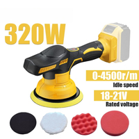 Car Polisher Electric Polishing Machine for Dewalt/Makita Battery Wireless Waxing Sanding Sealing Glaze Tool Sander Power Tools