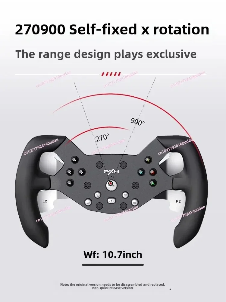 PXN V10 Force Feedback Racing Simulator Forza Motorsport Game Steering Wheel Equation with Computer Pc Ouka