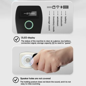 Mini Handheld Barcode Scanner, 2D, wireless, Bluetooth, QR code, pocket reader, iOS, Android, PC, mobile payment, 2.4g, 1d, 2D 10 Main Sales BAR CODE READER - №9
