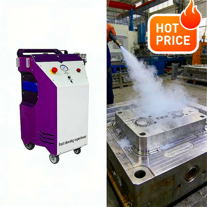 

Dry Ice Cleaning Machine Portable Electric Blasting Equipment for Industrial Parts Automotive Molds Customized High Quality Sale