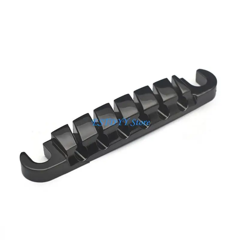 

G6DE Split Guitar Bridge Tailpiece Guitar Top Hanging String Individual Saddles