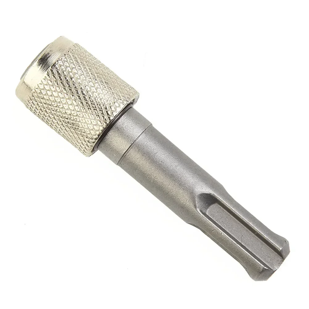 SDS Plus Convert To 1/4 Hex Shank Socket Adapter Screwdriver Holder Socket Electric Drill Bit Adapter Converter Replacement Part