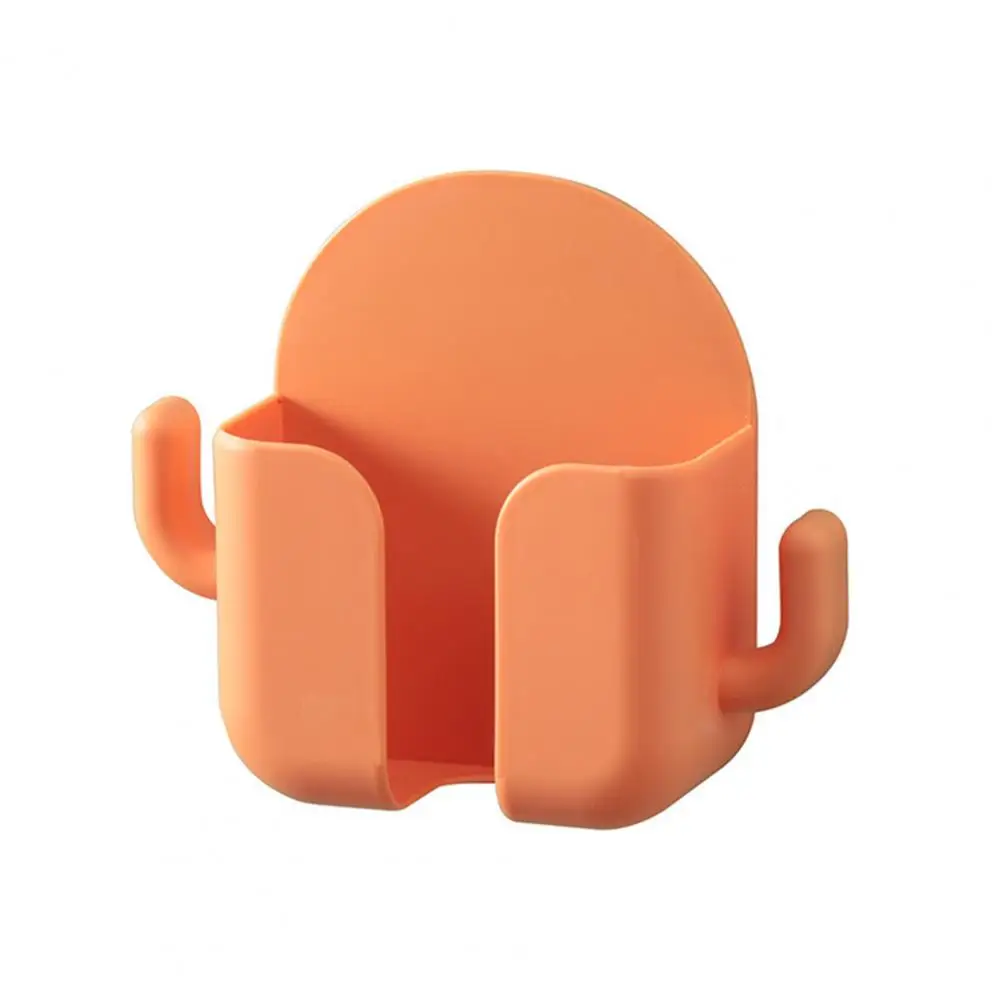 Boîte de rangement murale pour télécommande TV, support de téléphone portable, conception de crochet, sans poinçon, évalué pour le ménage