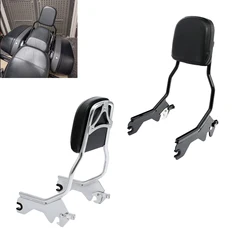 Detachable  Standard Height Upright Sissy Bar Backrest For Harley Low Rider FXLR FXLRS Sport Glide FLSB 2018-2023