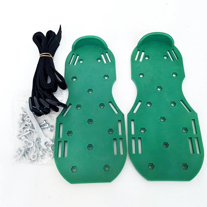 Lawn Aerator Grass Spikes Shoe Courtyard Garden Loosening Shoes Cement Self Leveling Construction Tool Epoxy Floor Paint Shoes
