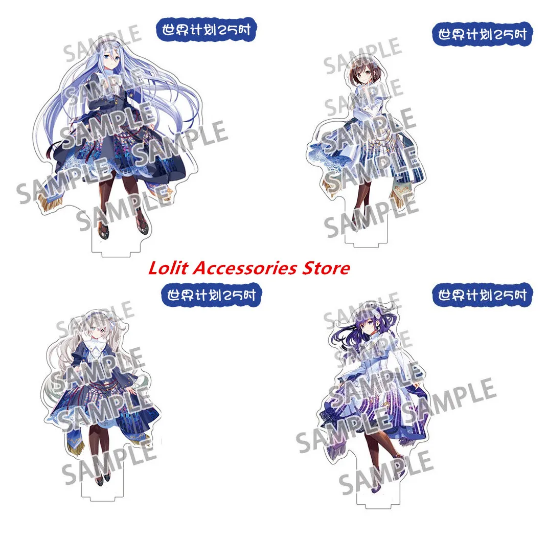 Asahina Mafuyu Akiyama Mizuki Yoisaki Kanade Shinonome Ena Project Sekai 25 Nightcord Acrylic Stand Model Desk Display Decor Toy