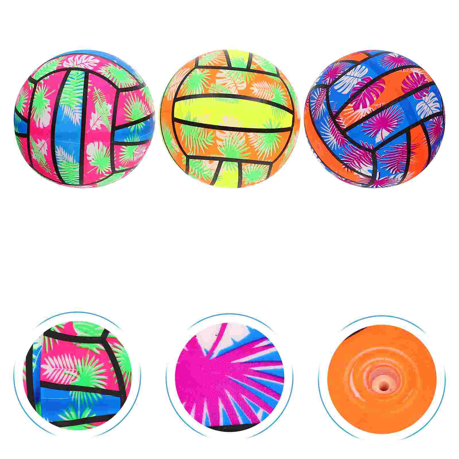 

3 Pcs The Ball Water Playing Beach Volleyball Summer Swimming Pool PVC Inflatable Toys