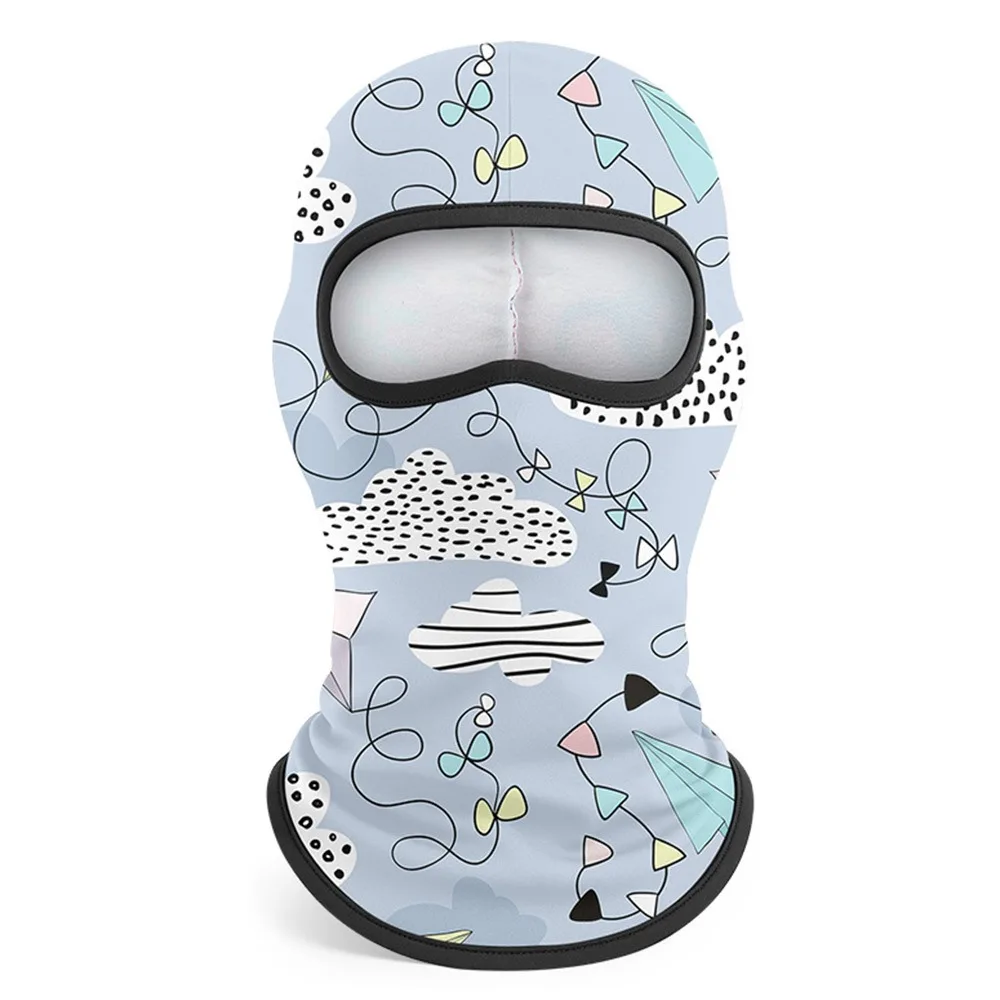 Fashion Winter Warm Kids Balaclava Full Face Beanies Children's Biker Mask Windproof Face Shield Children